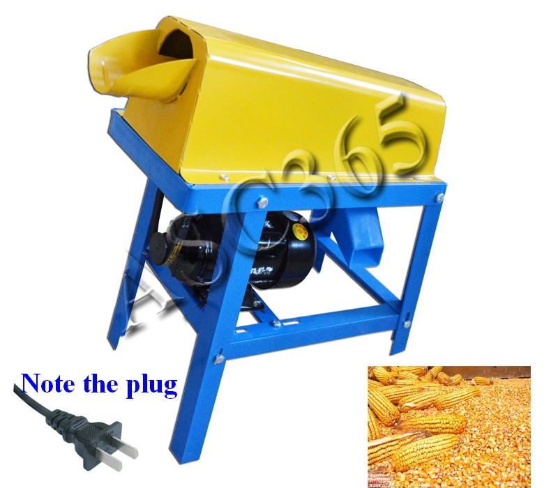 Electric Corn Thresher Sheller Threshing Stripper Machine 220V Farm Supplies New